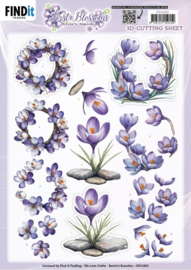 3D Cutting Sheet - Berries Beauties - First Blossoms - Stone and Bloom - CD12425