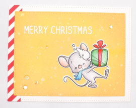 Impronte d'Autore 2452-CLEM-E Christmas Mice