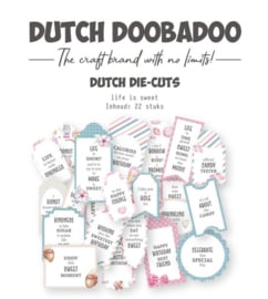 Dutch Doobadoo - Life Is Sweet 2 - Die-Cuts - 474.007.039
