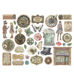 Stamperia - Die-Cuts – Gardens of Time - DFLDC130