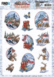 3D Cutting Sheets - Amy Design - Hygge Harmony - Moose - CD12267