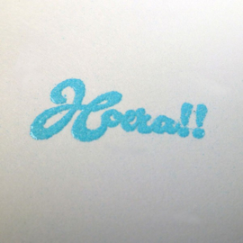 Embossing powder - Baby blue - EMP007