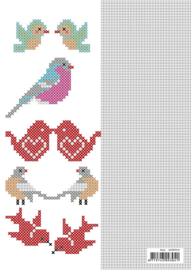 CCPAT018 Crosscraft free pattern-18 "birds" patronen 18