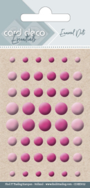 Card Deco Essentials - Enamel Dots Bright Pink -  CDEED012