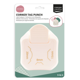 Vaessen Creative • 3-in-1 Label Hoekpons 8-15-20mm