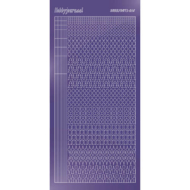 Hobbydots sticker - Mirror Purple