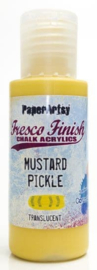 Fresco Finish - Mustard pickle - FF148 - PaperArtsy