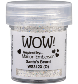 Wow! - WS312X  - Embossing Powder - Regular - Embossing Glitters - Santa's Beard