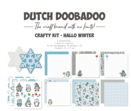 Dutch Doobadoo - Crafty Kit Hallo Winter - 473.005.070