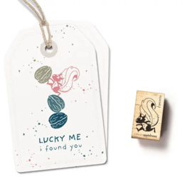 Cats on Appletrees - 28237- Stempel Eichhörnchen Lorenzo