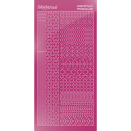 Hobbydots sticker - Mirror Pink