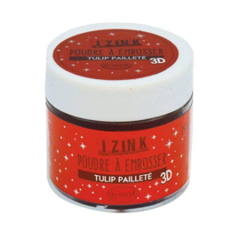 Aladine Izink Embossing Powder Tulip glitter 10200