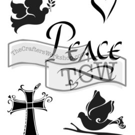 TCW2152 Peace 6x9