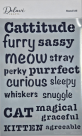 Delavi crafts - A5 Mask stencil - 470.806.021