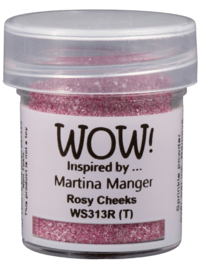 Wow! - WS313R - Embossing Powder - Regular - Embossing Glitters - Rosy Cheeks
