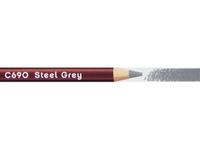 Derwent coloursoft Steel Grey C690