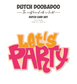 Dutch Doobadoo Card Art Let's Party 470.784.266