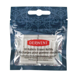 Derwent - Replacement Erasers Blister with 30 Refills - 82300023