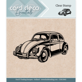 Card Deco Essentials CDECS062 - Clear Stamps - Car