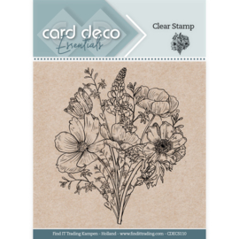 Card Deco Essentials - CDECS110 - Clear Stamps - Bouquet 