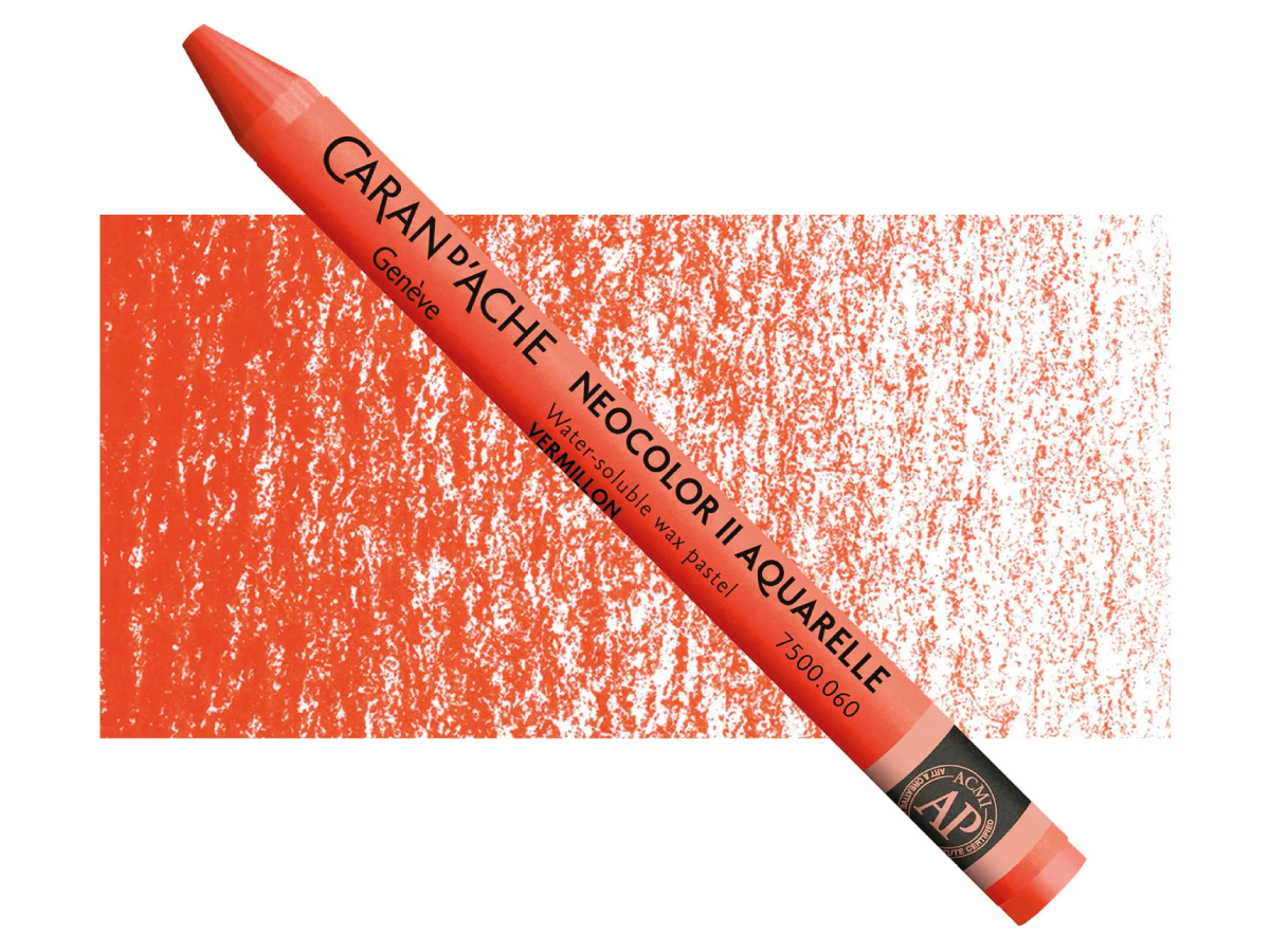 Caran d’ache - neocolor II – 060 Vermilion - 0318917060