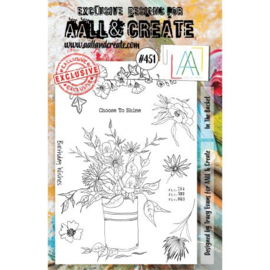 AALL & Create A5 clear stamp #451 - In the bucket