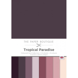 The Paper Boutique Tropical Paradise Colour Card Collection