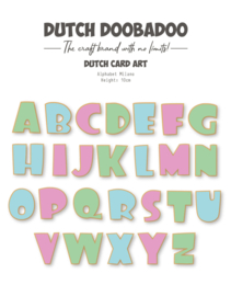 Dutch Doobadoo Card Art Alphabet 10 cm - 470.784.257