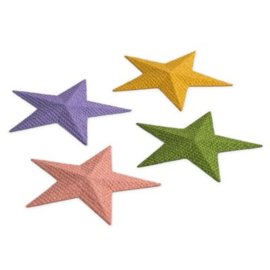 Vaessen Creative  Embossing Figuurpons Ster Medium 3,5x3,4cm
