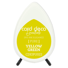 Card Deco Essentials Fade-Resistant Dye Ink Yellow Green