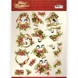 Precious Marieke - 3D Knipvel - Touch of Christmas - Birds - CD11503