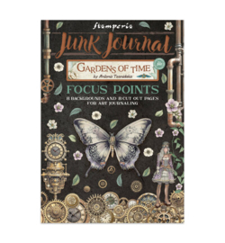 Stamperia - Junk Journal Focus Points A5 – Gardens of Time - SBJKS01
