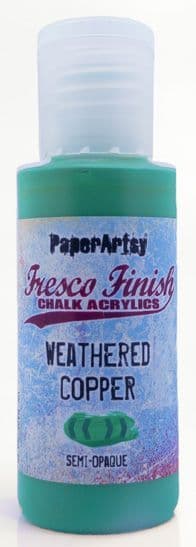 Fresco Finish - Weathered opper - FF196 -Tracy Scott - PaperArtsy