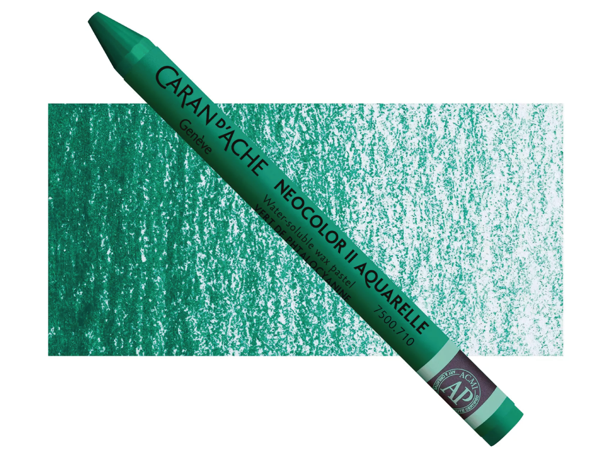 Caran d’ache - neocolor II – 710 Phtalocynnegroen - 0318917710