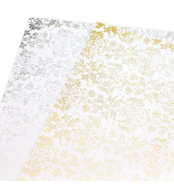 Cosmic Shimmer - 03-10080GGF - Gilded to Grunge Damask & Script