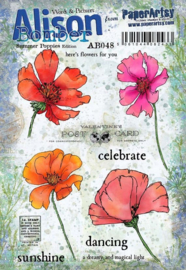 PaperArtsy - Alison Bomber 48: Summer Poppies Edition (A5 set on EZ)