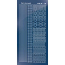 Hobbydots sticker - Mirror - Blue