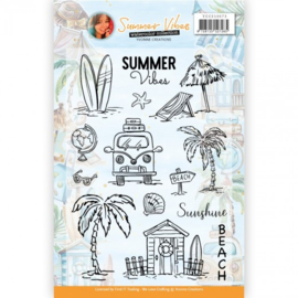 Yvonne Creations - Clear Stamps - Summer Vibes - YCCS10073