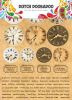 Dutch Doobadoo Dutch Sticker Art A5 Clocks 491.200.003