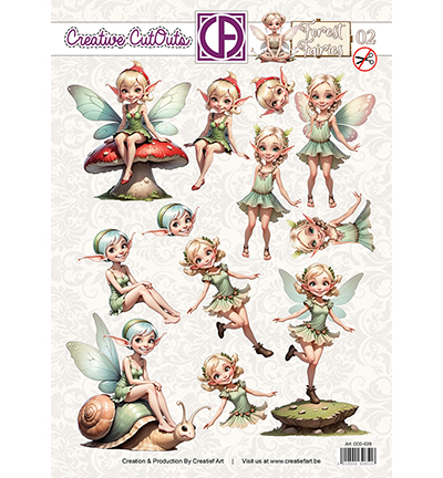 Creatief Art -  CCO-020 - Forest Fairies 02