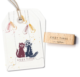 Cats on Appletrees - 27815 - Stempel - Cozy Times