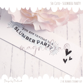 Magnolia - CC22 Slumber Party {Rubber Stamp}