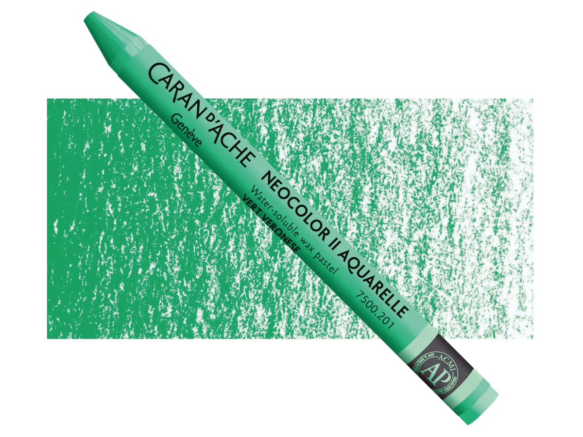 Caran d’ache - neocolor II – 201 Veronese Green - 0318917201