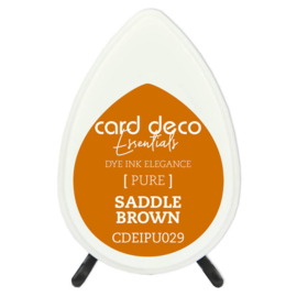 Card Deco Essentials Fade-Resistant Dye Ink Saddle Brown