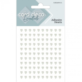 Card Deco Essentials Adhesive Hearts - CDEAP011