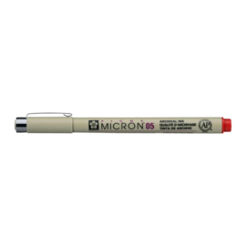 Sakura Pigma Micron 05 - 0.45 mm - Rood