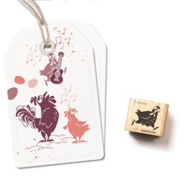 Cats on Appletrees - 28414 - Stempel - Rennende Kuiken Cosima
