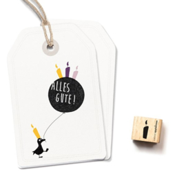 Cats on Appletrees - 2322 - Ministempel -  Kaars