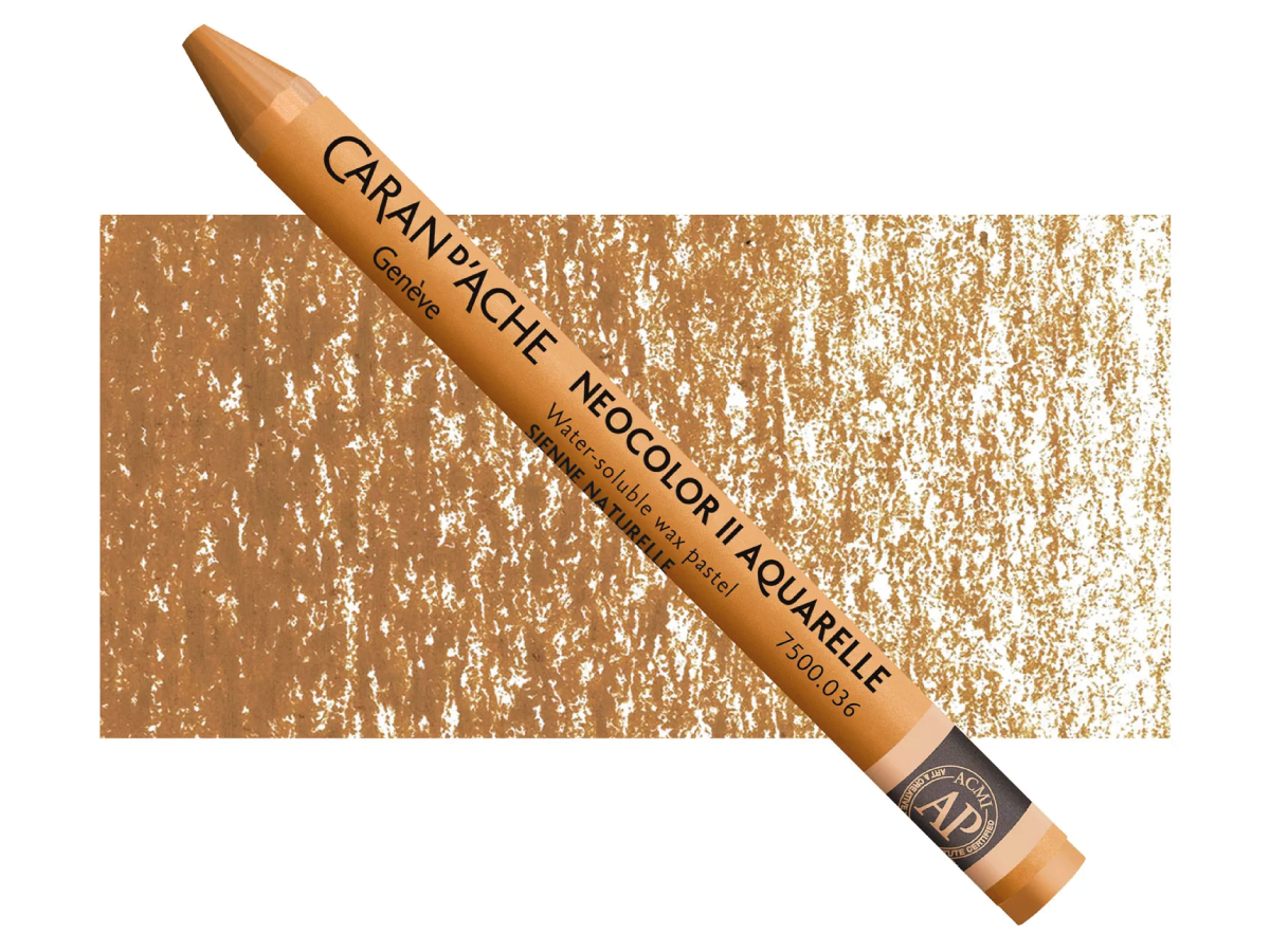 Caran d’ache - neocolor II – 036 Raw Sienna - 0318917036