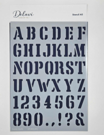 Delavi crafts - A5 Mask stencil - 470.802.094